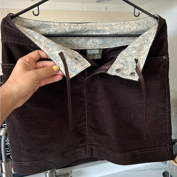 Athleta Vintage Ridge Corduroy Skirt Size 2 - Picture 3 of 7